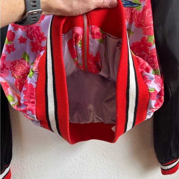 SILENCE+NOISE & URBAN OUTFITTERS Collab ‘Arielle’ Satin Bomber Jacket - Picture 11 of 17